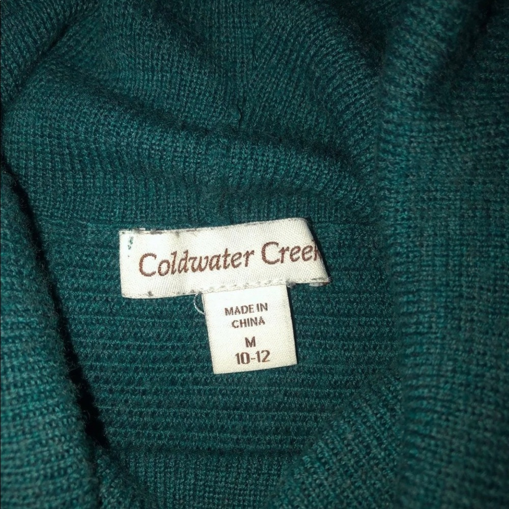 Coldwater Creek turtleneck blouse